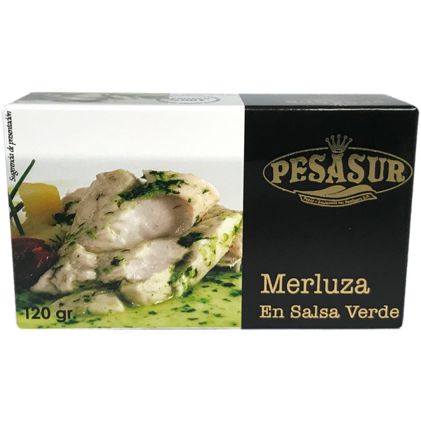 PESASUR MERLUZA EN SALSA VERDE (HAKE IN GREEN SAUCE), 120g