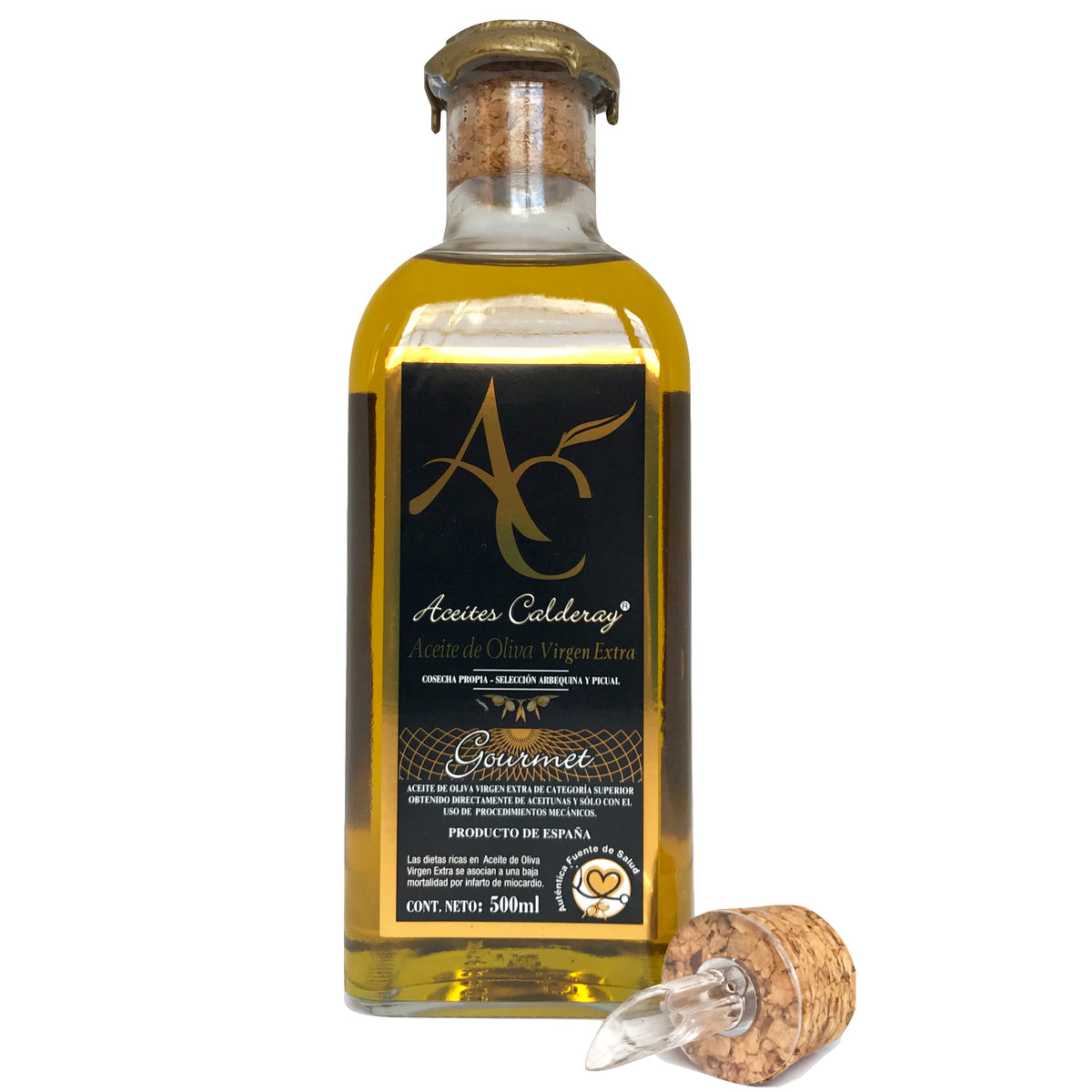 CALDERAY EXTRA VIRGIN OLIVE OIL WITH DISPENSER, 500ml