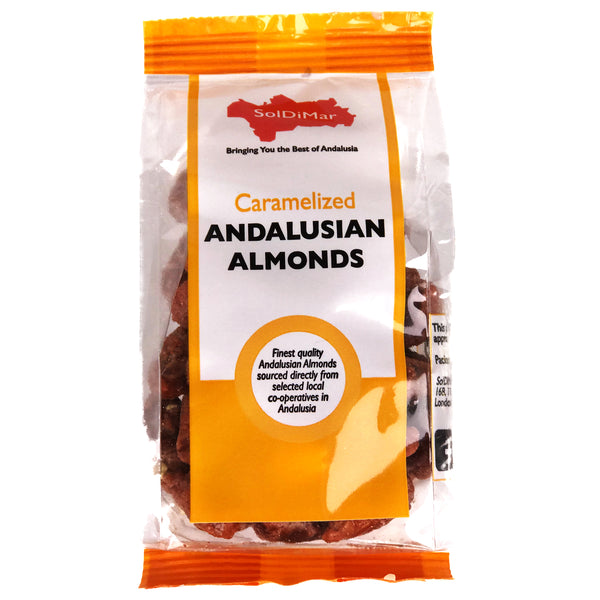 SOLDIMAR CARAMELIZED ANDALUSIAN ALMONDS, 100g