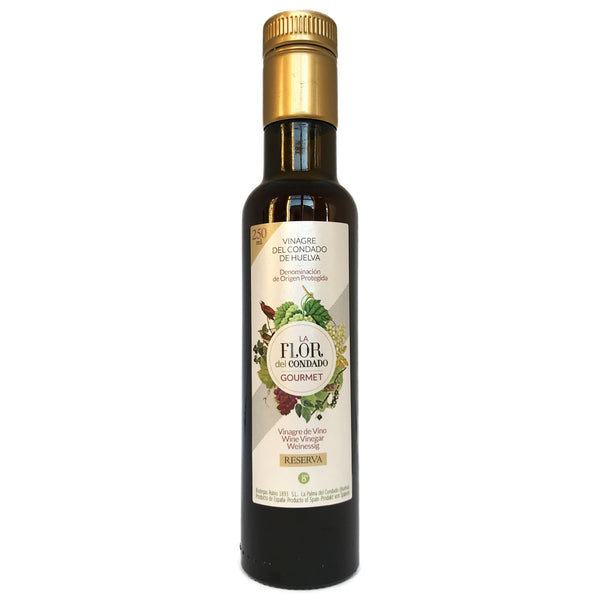 LA FLOR DEL CONDADO P.D.O. CONDADO DEL HUELVA RESERVE WINE VINEGAR,  250ml