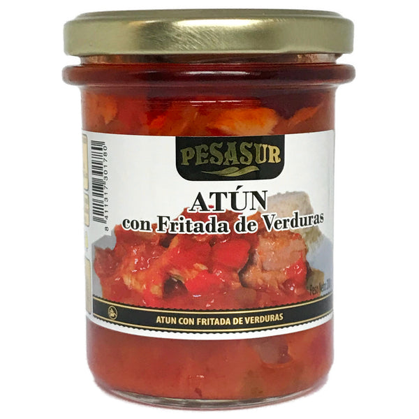 PESASUR TUNA WITH VEGETABLES 200g